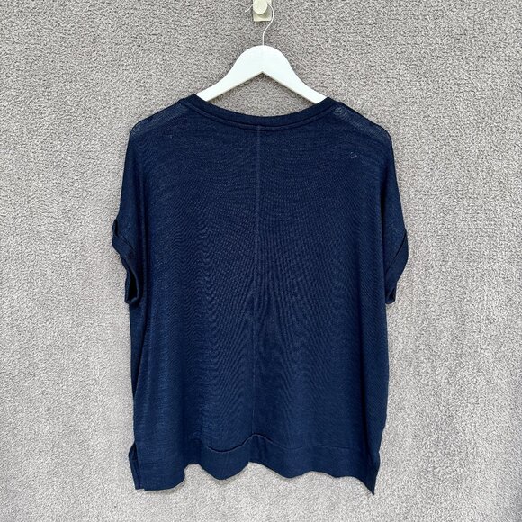 Banana Republic Luxespun Tunic Navy Blue - Picture 3 of 9